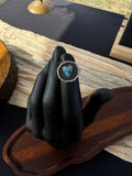 Golden Hills Turquoise Heart Ring