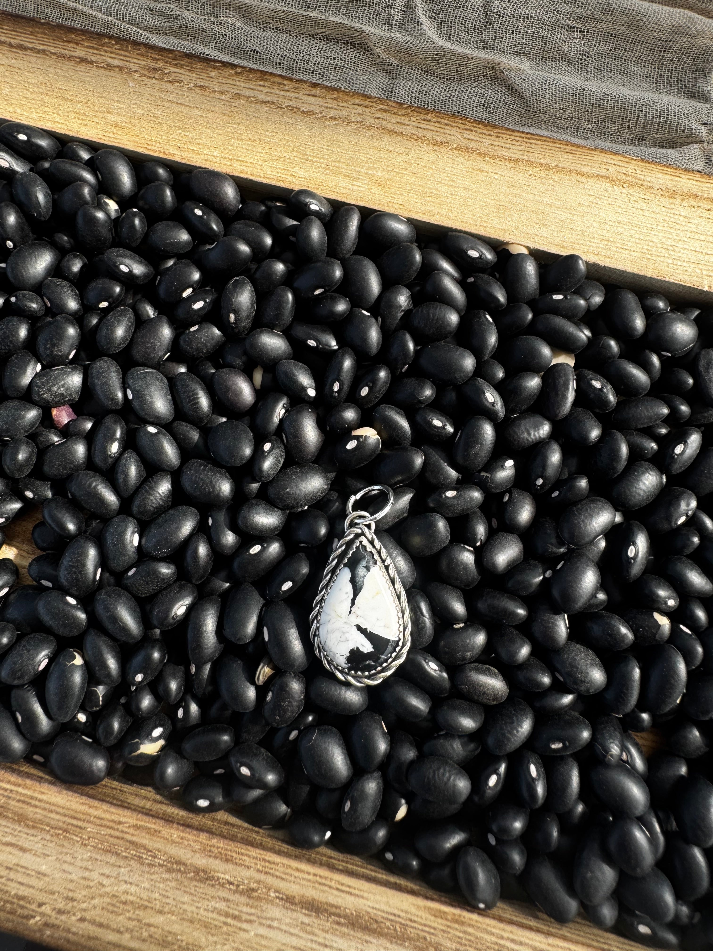 White Buffalo Pendant